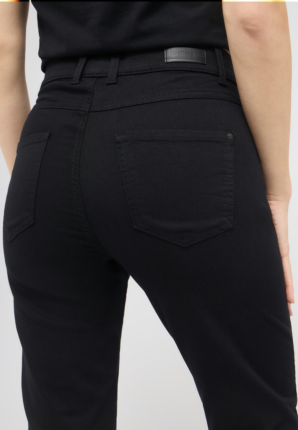 Angels LARA Straight Regular, Noir "Black"