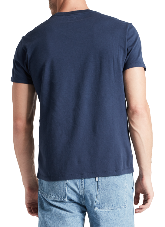 Levi&#39;s Original Housemark Tee, Dress Blues, Rückansicht