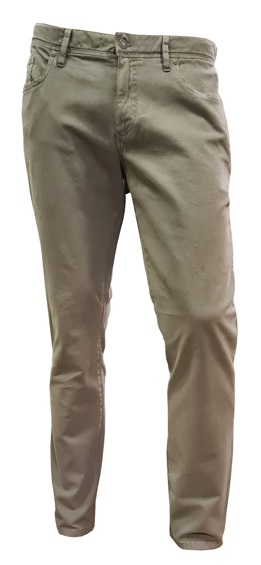 Alberto Stoffhose Pipe, regular slim fit, Military