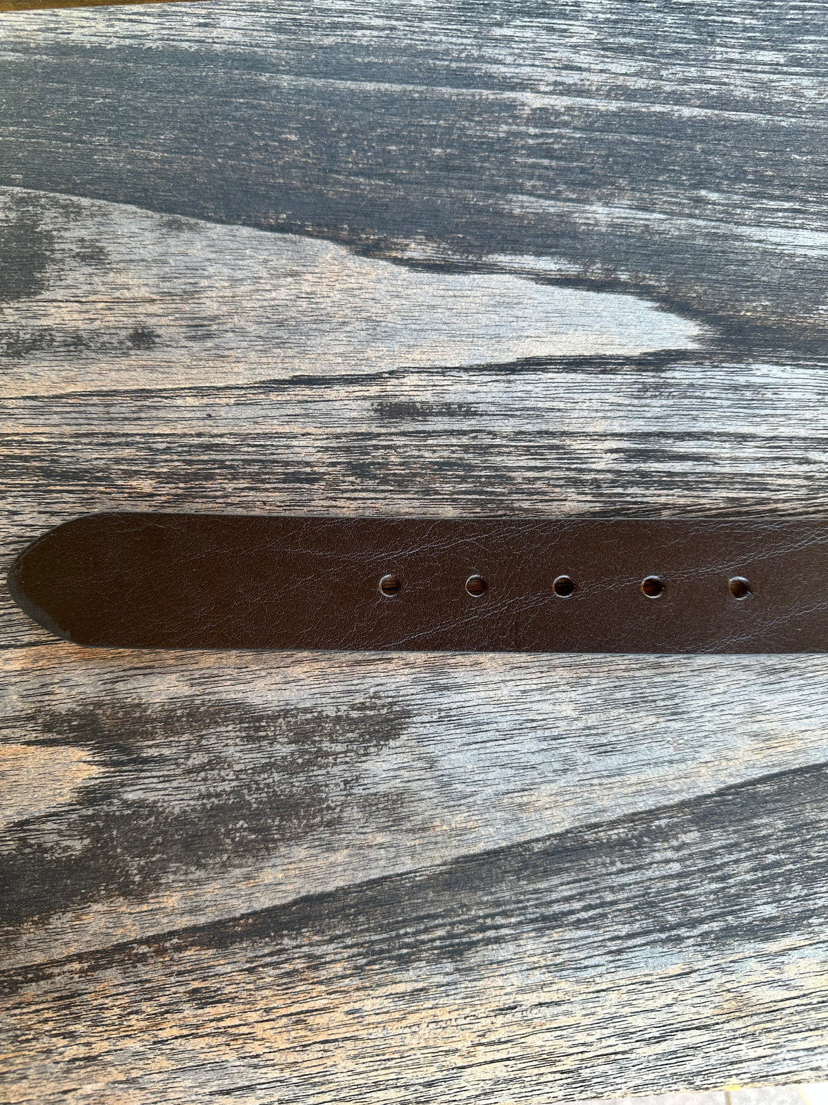 Ceintures en cuir Vittozzi 590, brun foncé
