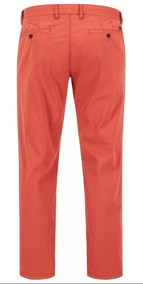 Alberto LOU Chino Light Baumwoll-Stretch, Rust