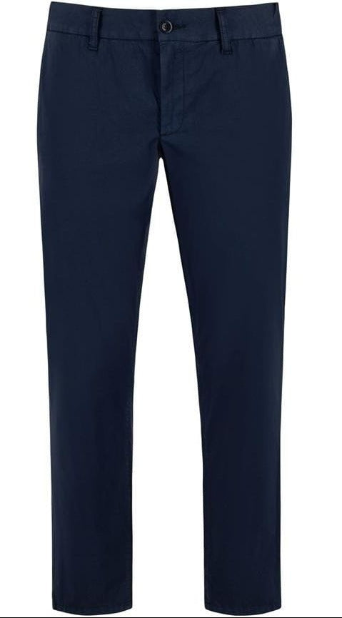 Alberto LOU Chino Light Baumwoll-Stretch, Navy