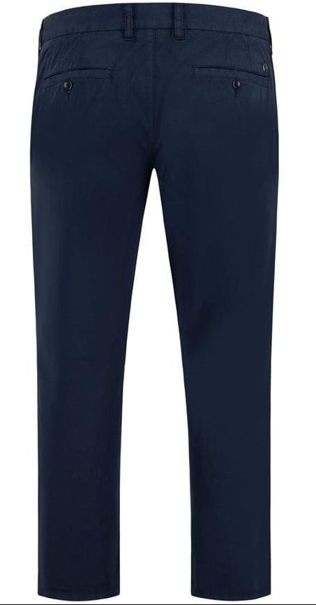 Alberto LOU Chino Light Baumwoll-Stretch, Navy