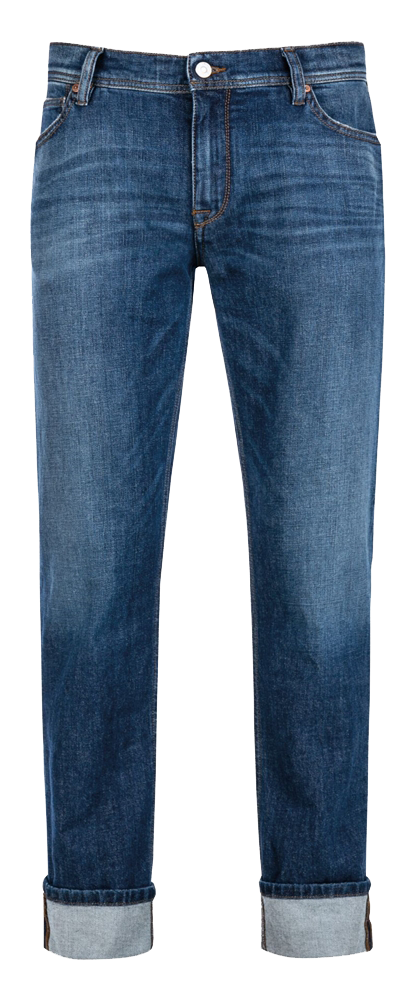 Alberto Jeans Bike, regular slim fit, Dark Blue, Frontansicht