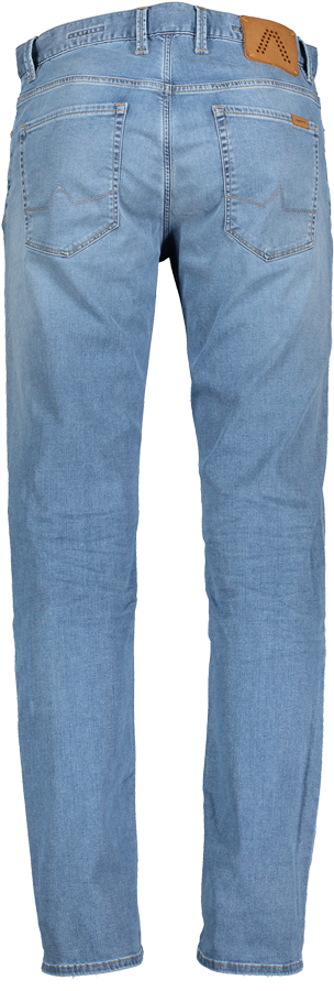 Alberto Jeans Pipe, regular slim fit, Light Turquoise, back