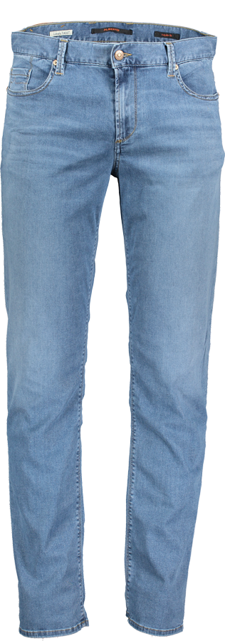 Alberto Jeans Pipe, regular slim fit, Light Turquoise, Frontansicht