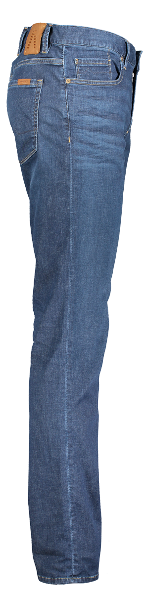 Alberto Jeans Pipe, regular slim fit, Light Navy, side