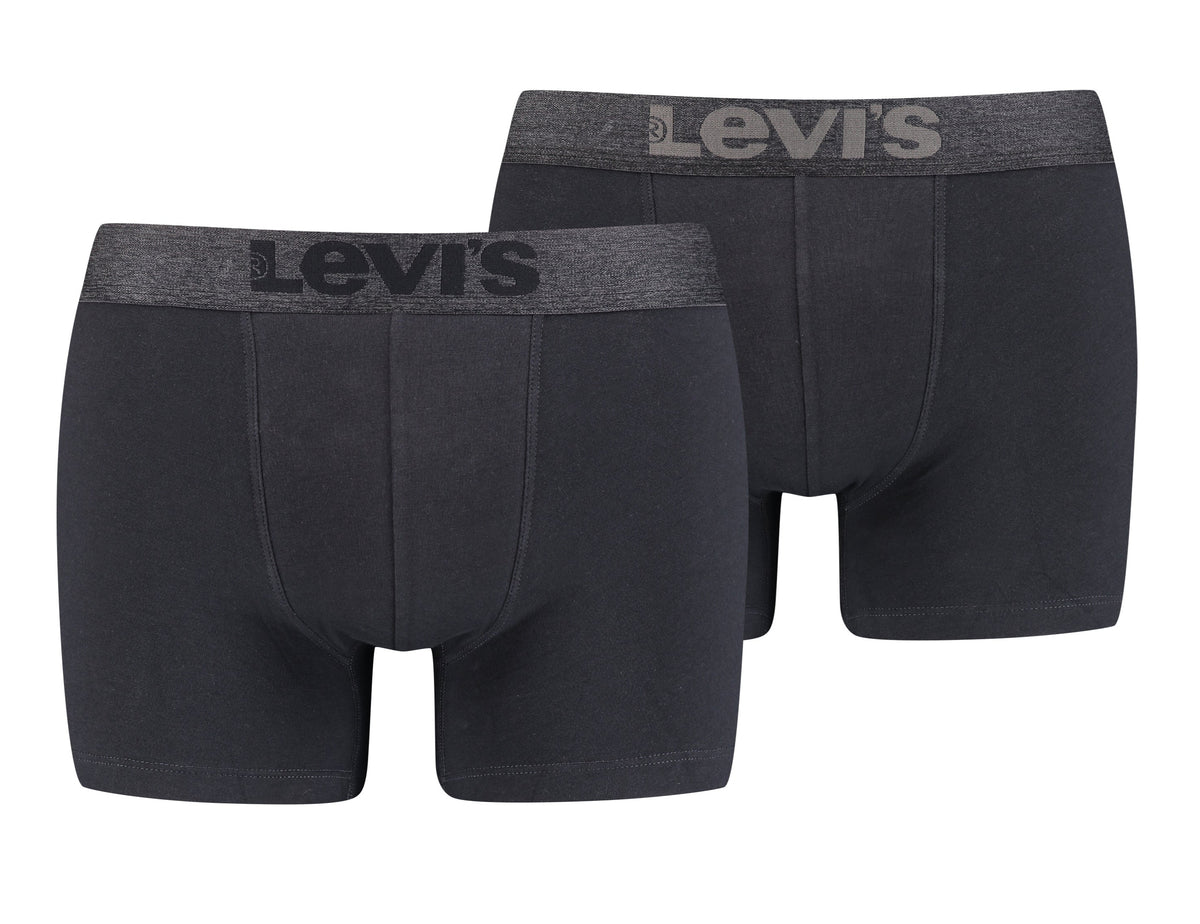 Levi&#39;s® 2xpack boxer sportswear, noir