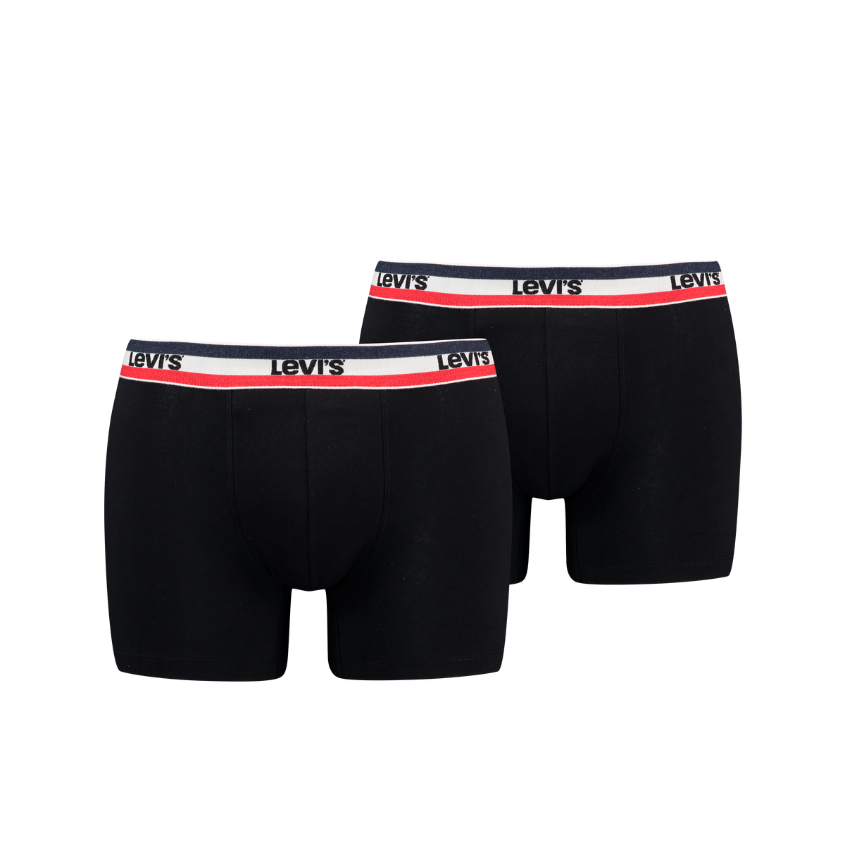 Les Boxer Boxer de Levi&#39;s 2xpack ont ​​des vêtements de sport, noir