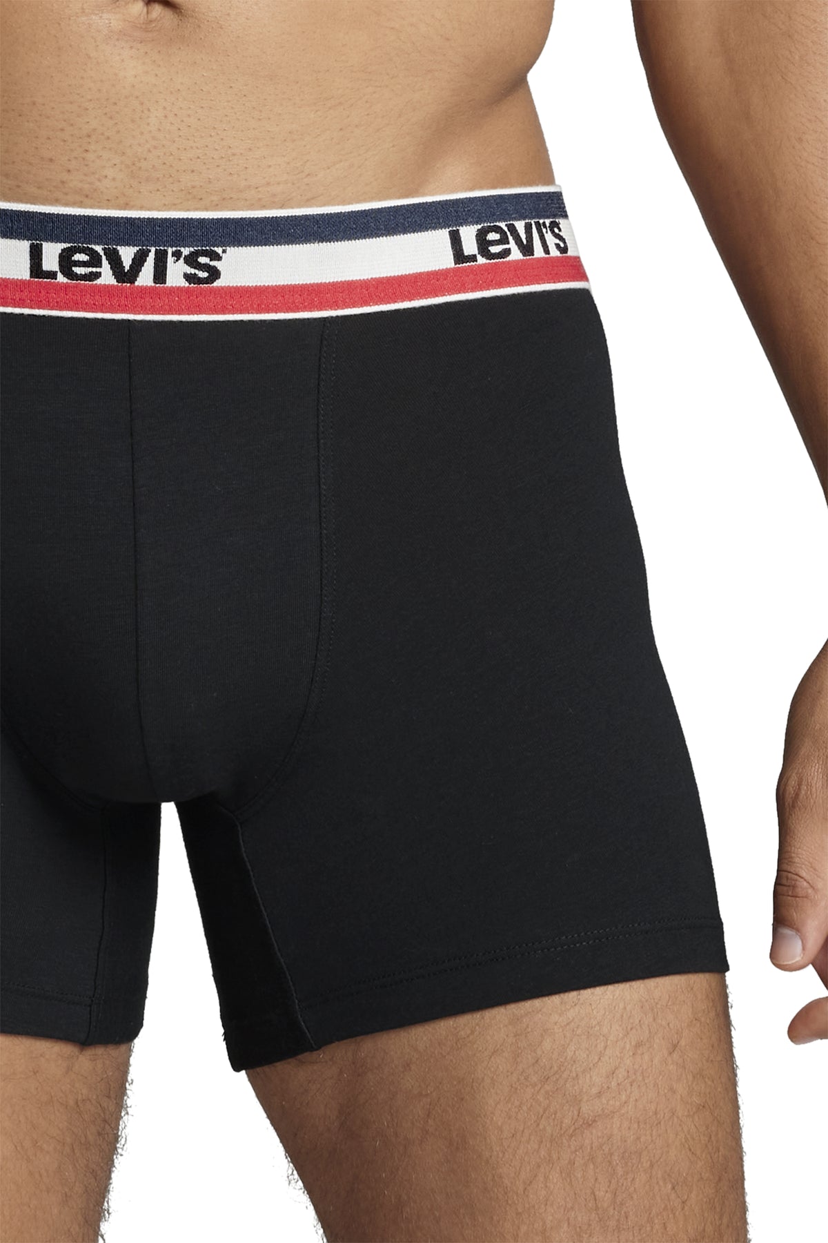 Levi&#39;s® 2xpack boxer sportswear, noir