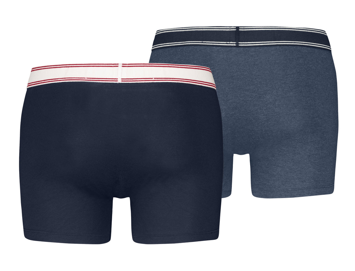 Levi&#39;s® 2 Pack Boxer Sportswear, Bleu Combo