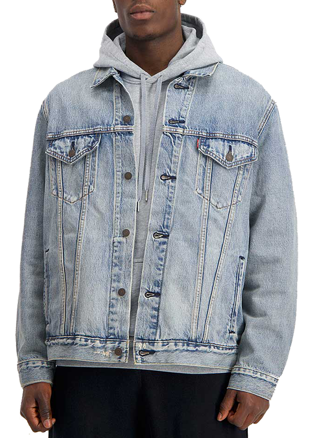 Levi's Jeansjacke Trucker Vintage Fit, Super Lite, Frontansicht