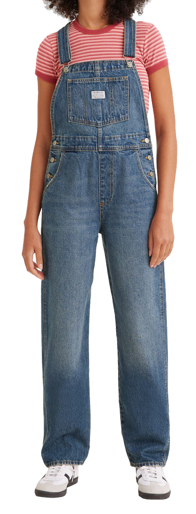 Levi's Vintage Overall Hopefully High, Medium Indigo Worn In, Frontansicht