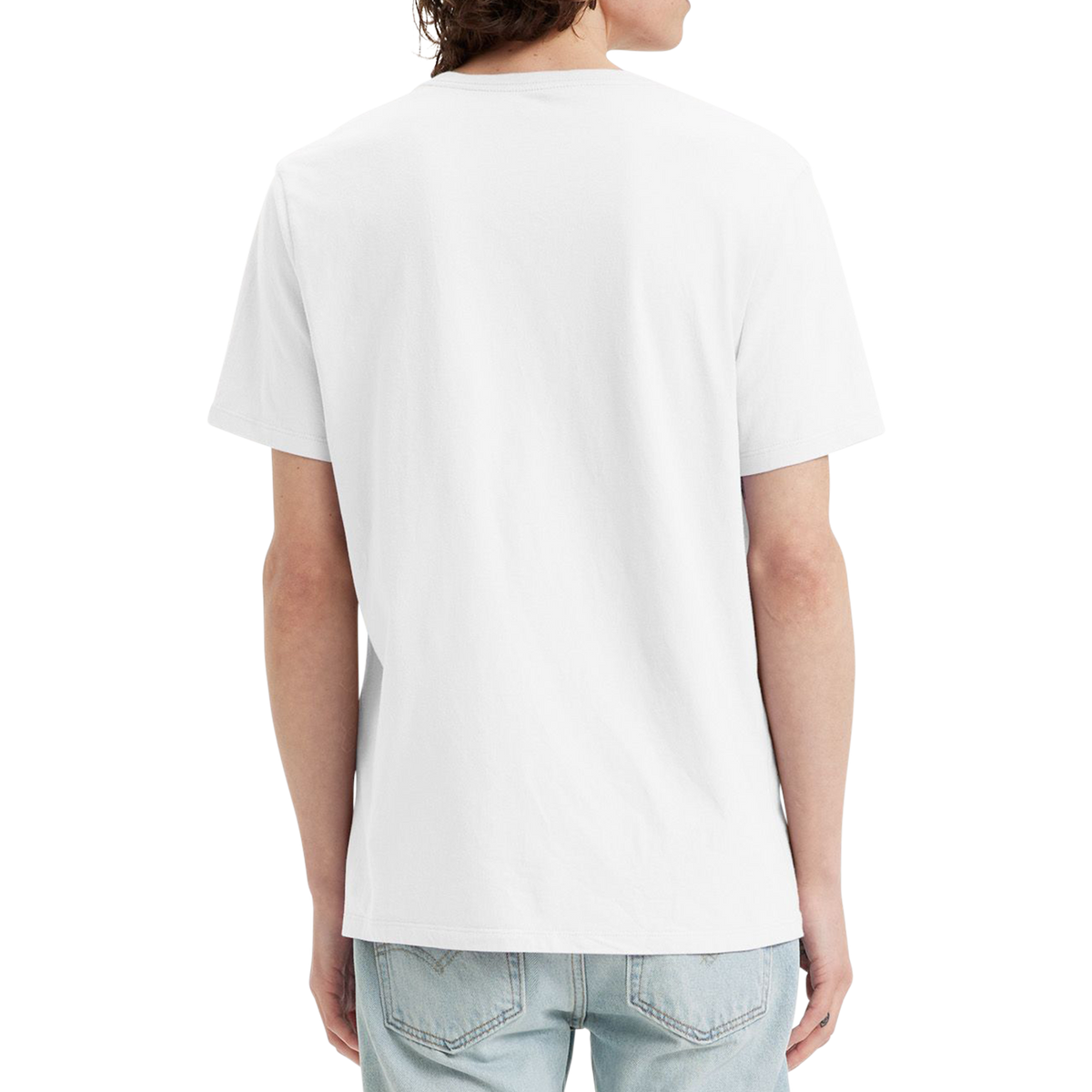 Levi&#39;s Original T-shirt col V, blanc