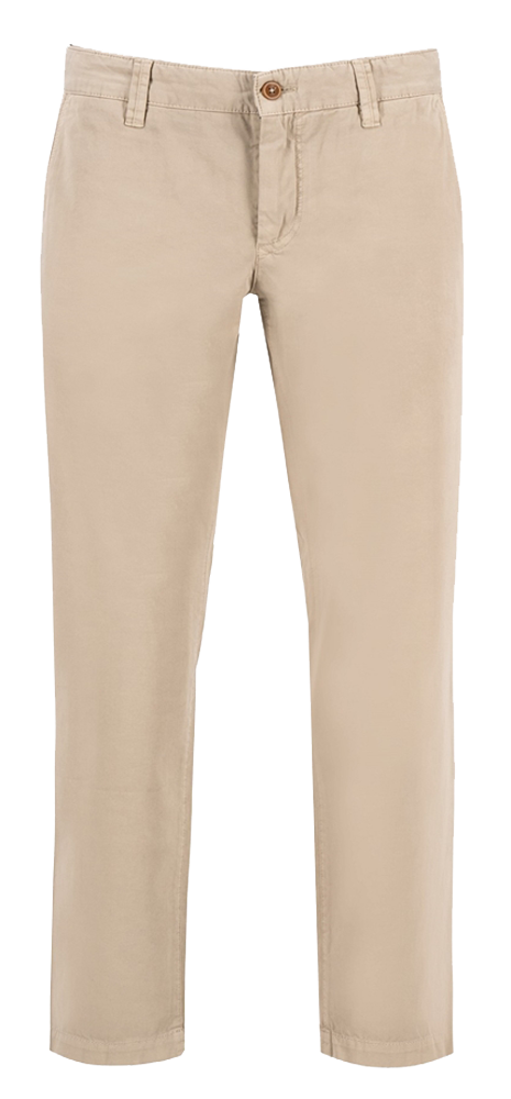 Alberto Chino Hose Lou, regular slim fit, lightweight, beige, Frontansicht