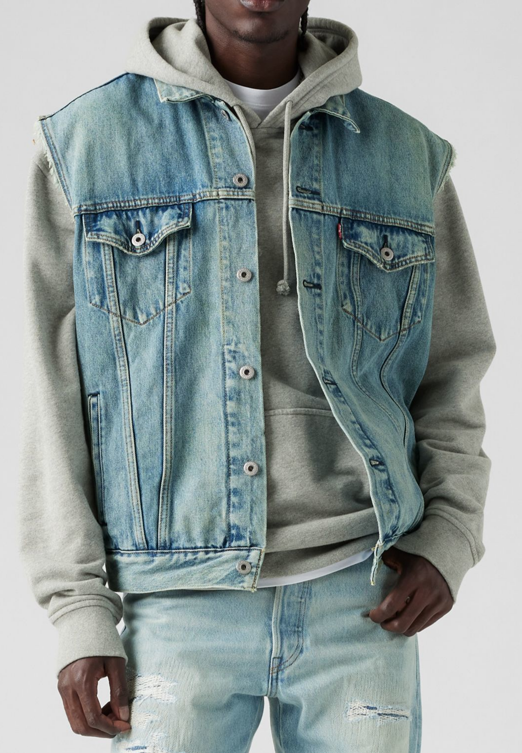 Veste en jean Levi&#39;s Trucker Standard Fit, Stonewash
