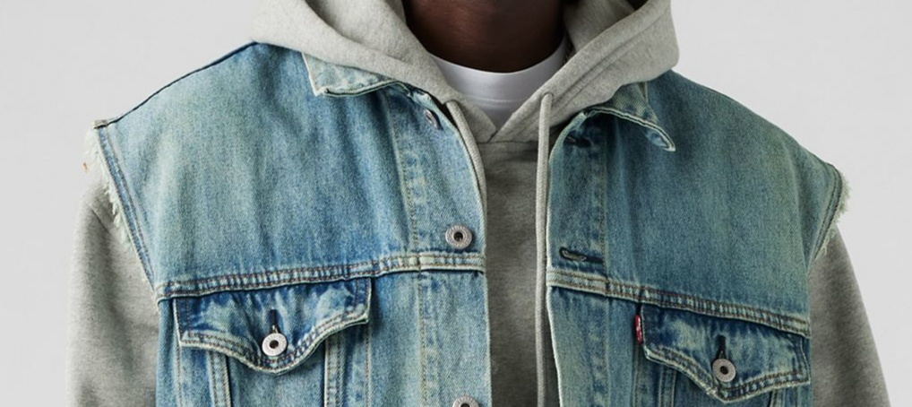 Veste en jean Levi&#39;s Trucker Standard Fit, Stonewash