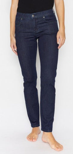 Angels Cici Straight, Dunkelblau "Sommerstoff" unverwaschen