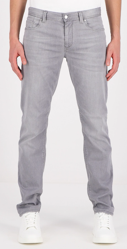 Alberto Jeans Pipe, Regular Slim Fit, light gray slightly denim
