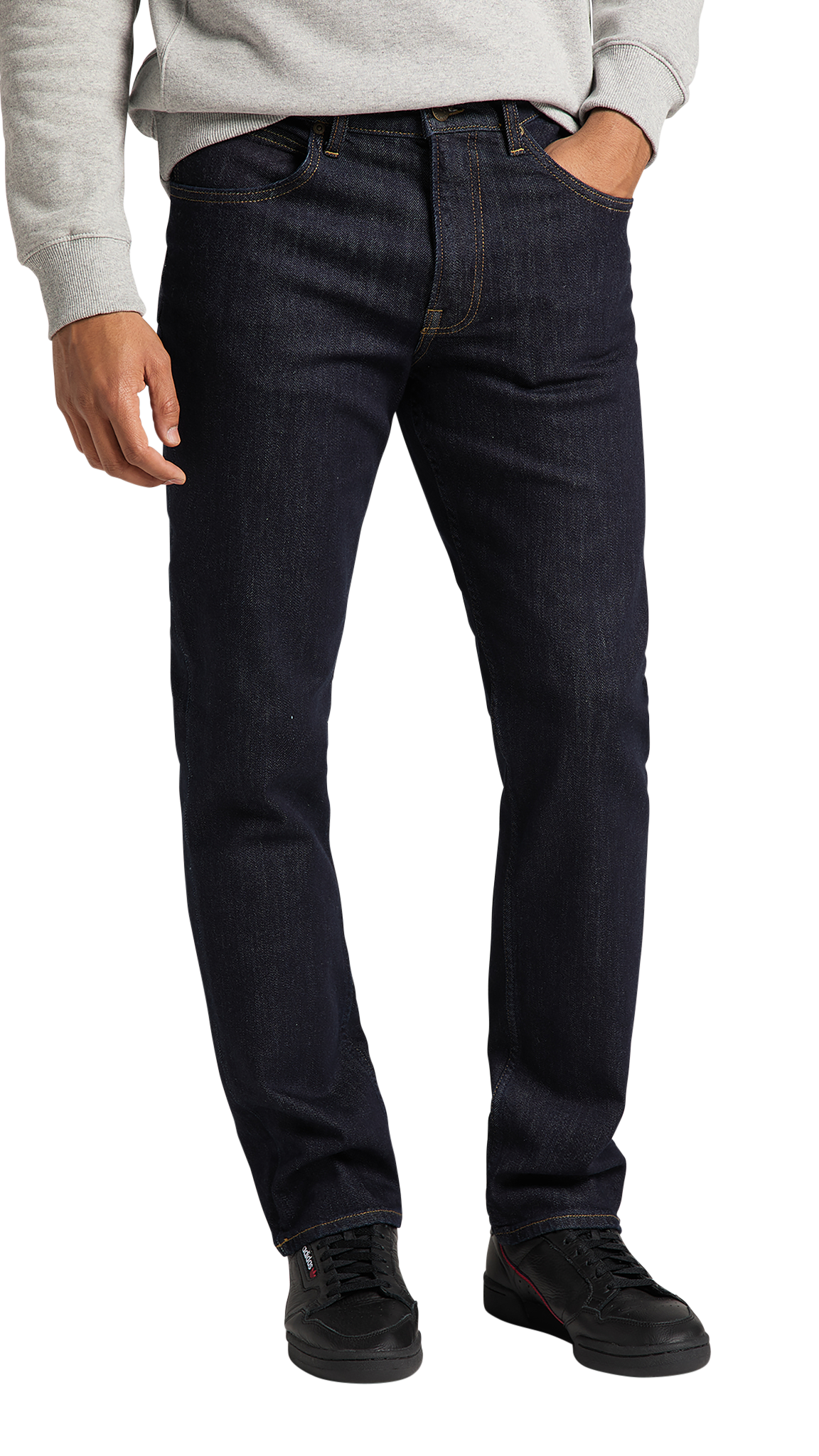 Lee Brooklyn Jeans Stretch, Bleu foncé