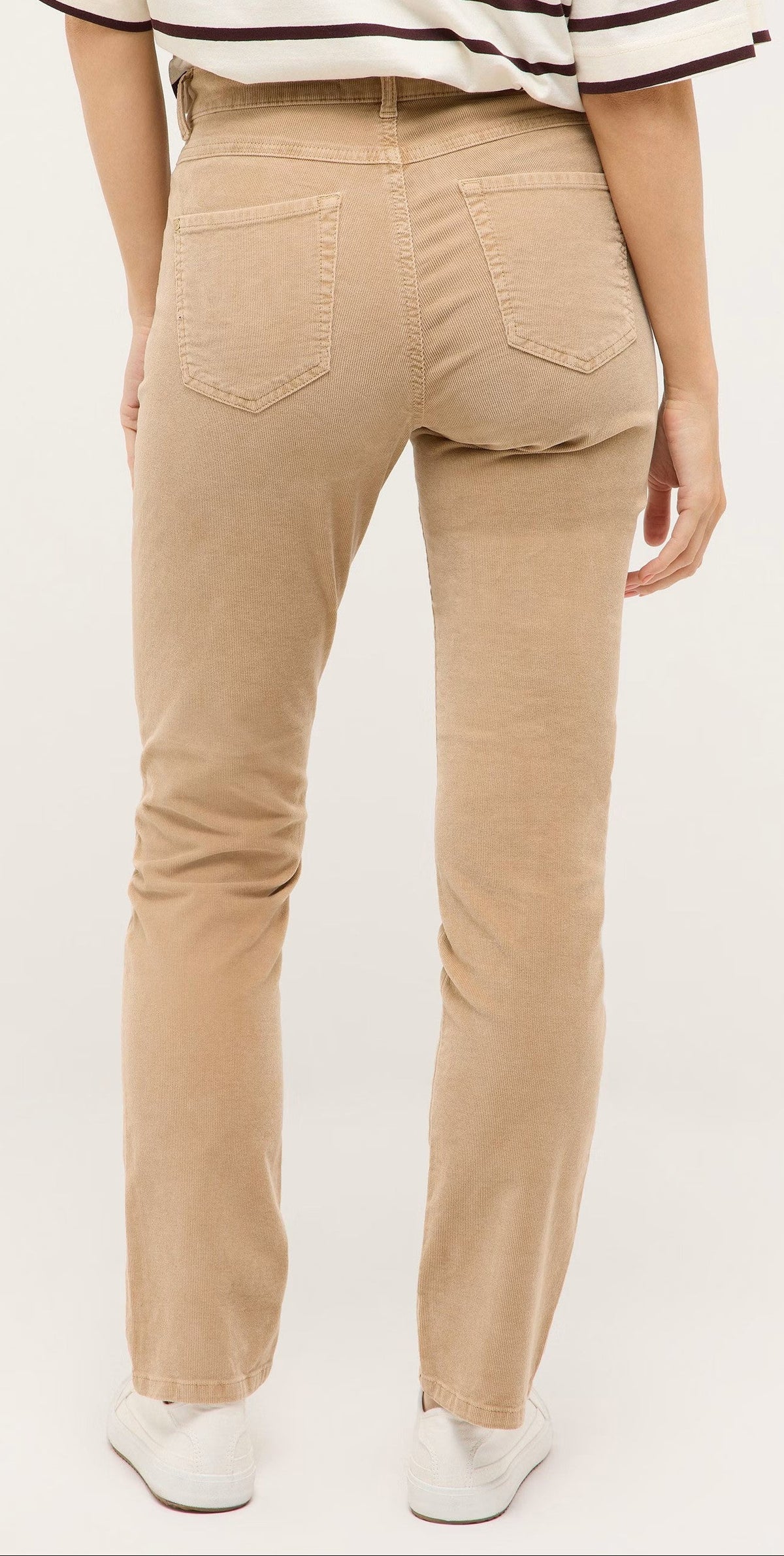 Angels Cici Straight, Cordhose Beige