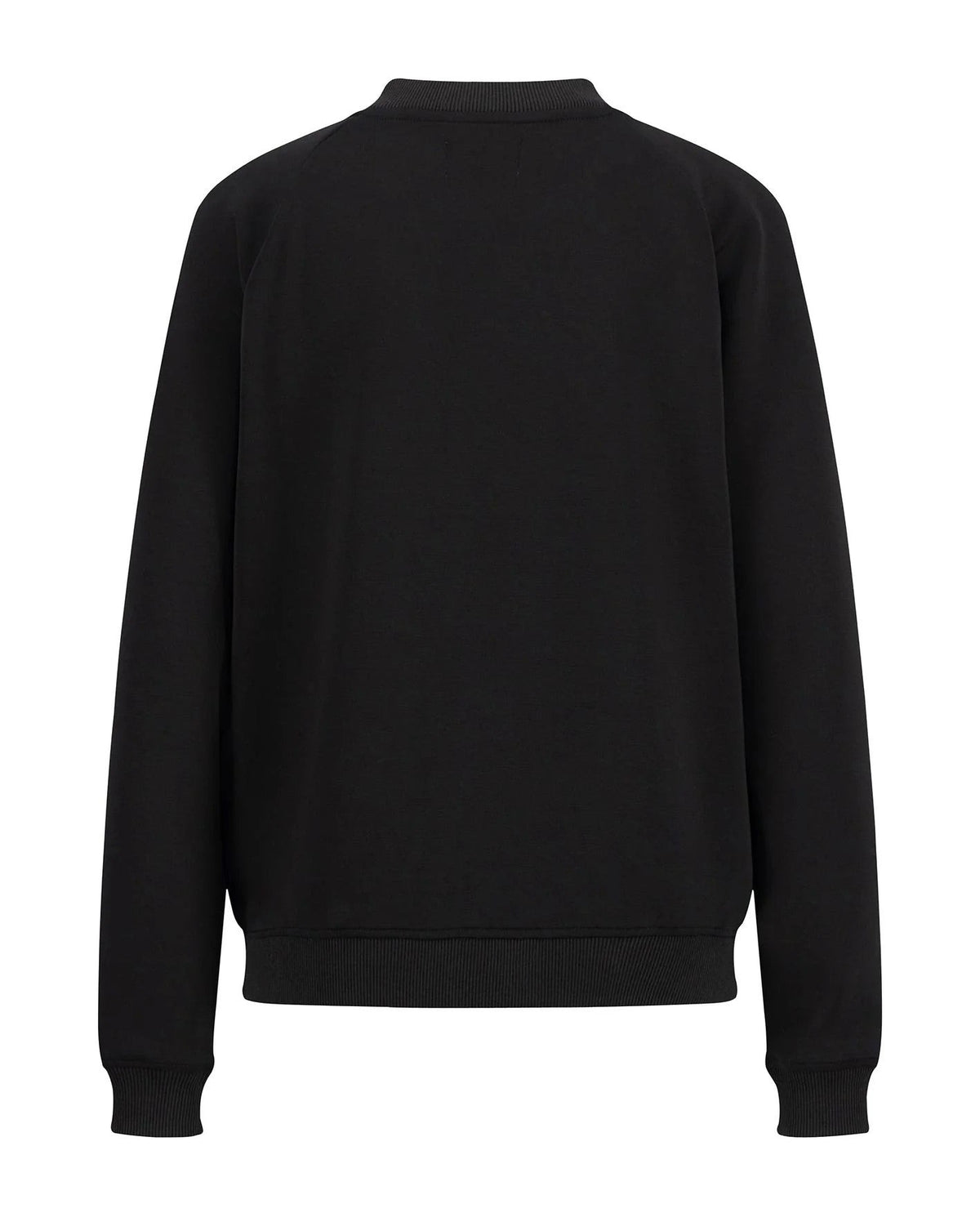 Fynch & Hatton Sweat Bomber Soft Black , Schwarz
