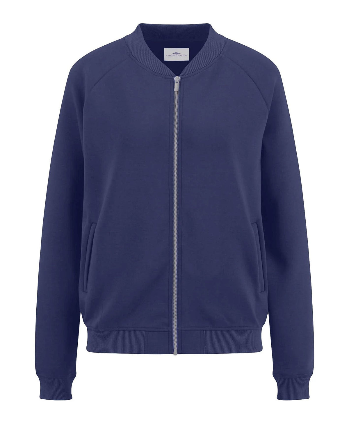 Fynch & Hatton Sweat Bomber Soft Blue Purple , Violett-Blau