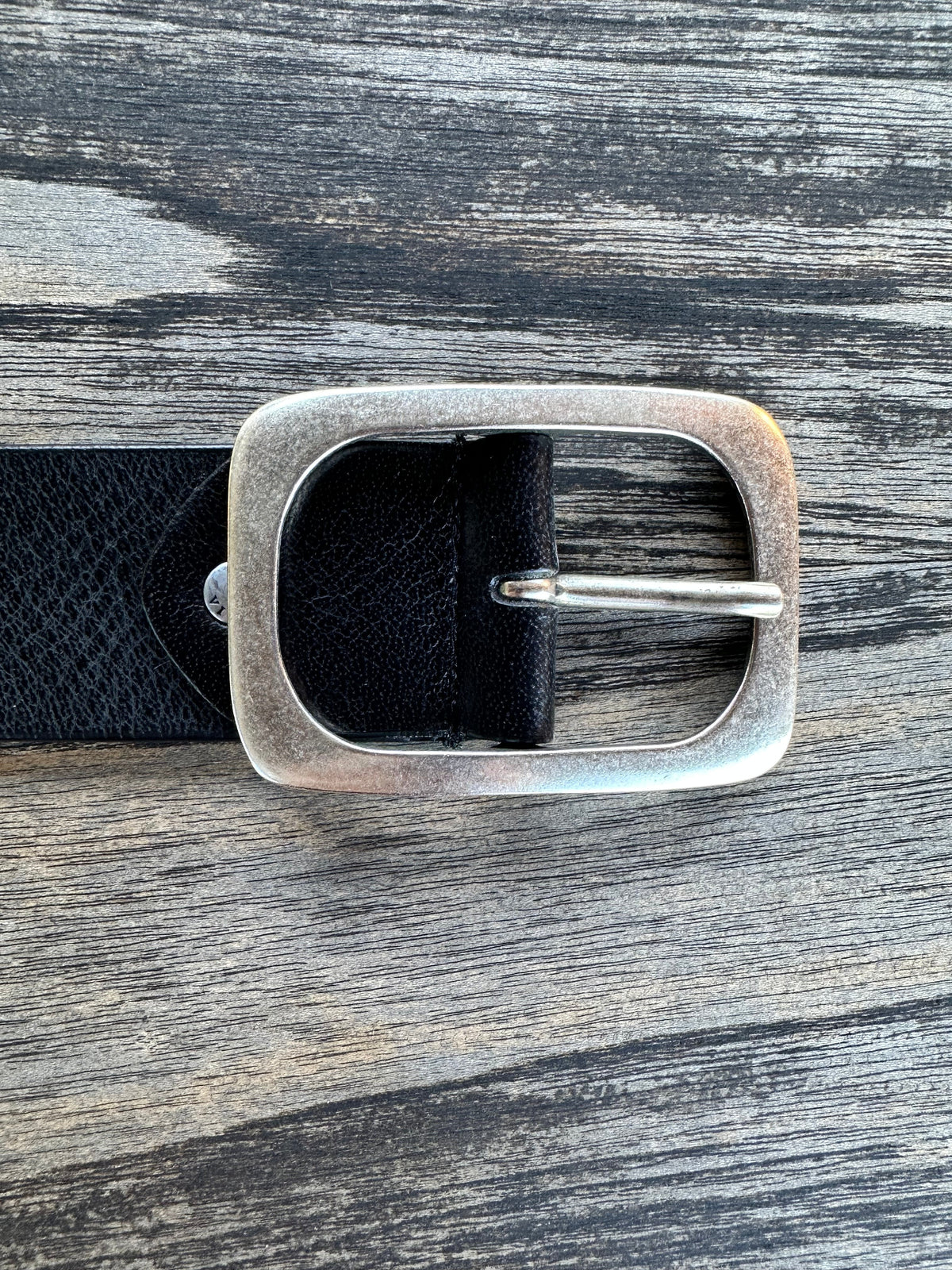 Vittozzi Ledergürtel 164, Schwarz, Breite: 4.5 cm