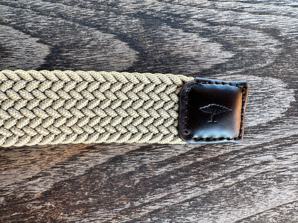 Ceinture en tissu Fynch & Hatton, Beige, 3.5 cm