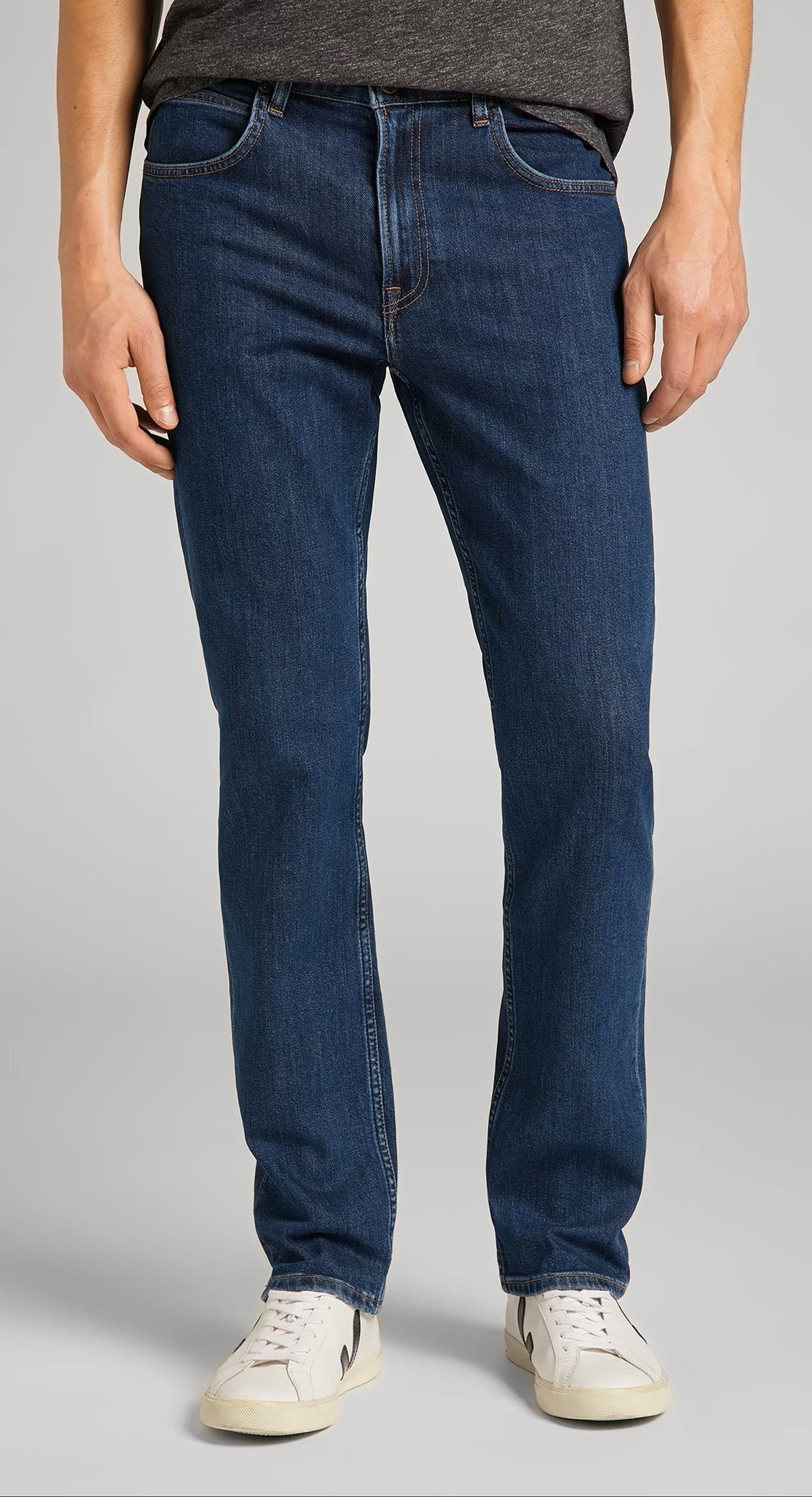Lee Brooklyn Jeans Stretch, Dark Stonewash