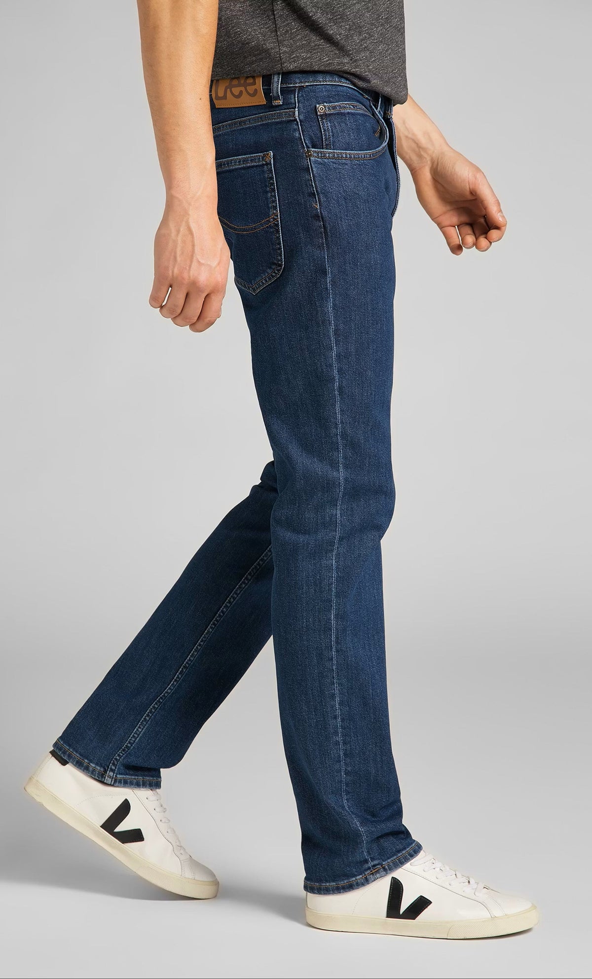 Lee Brooklyn Jeans Stretch, Dark Stonewash