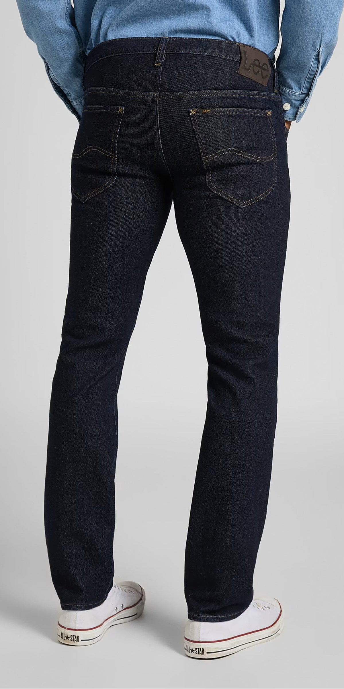 Lee Daren Jeans Regular Straight, New Rinse