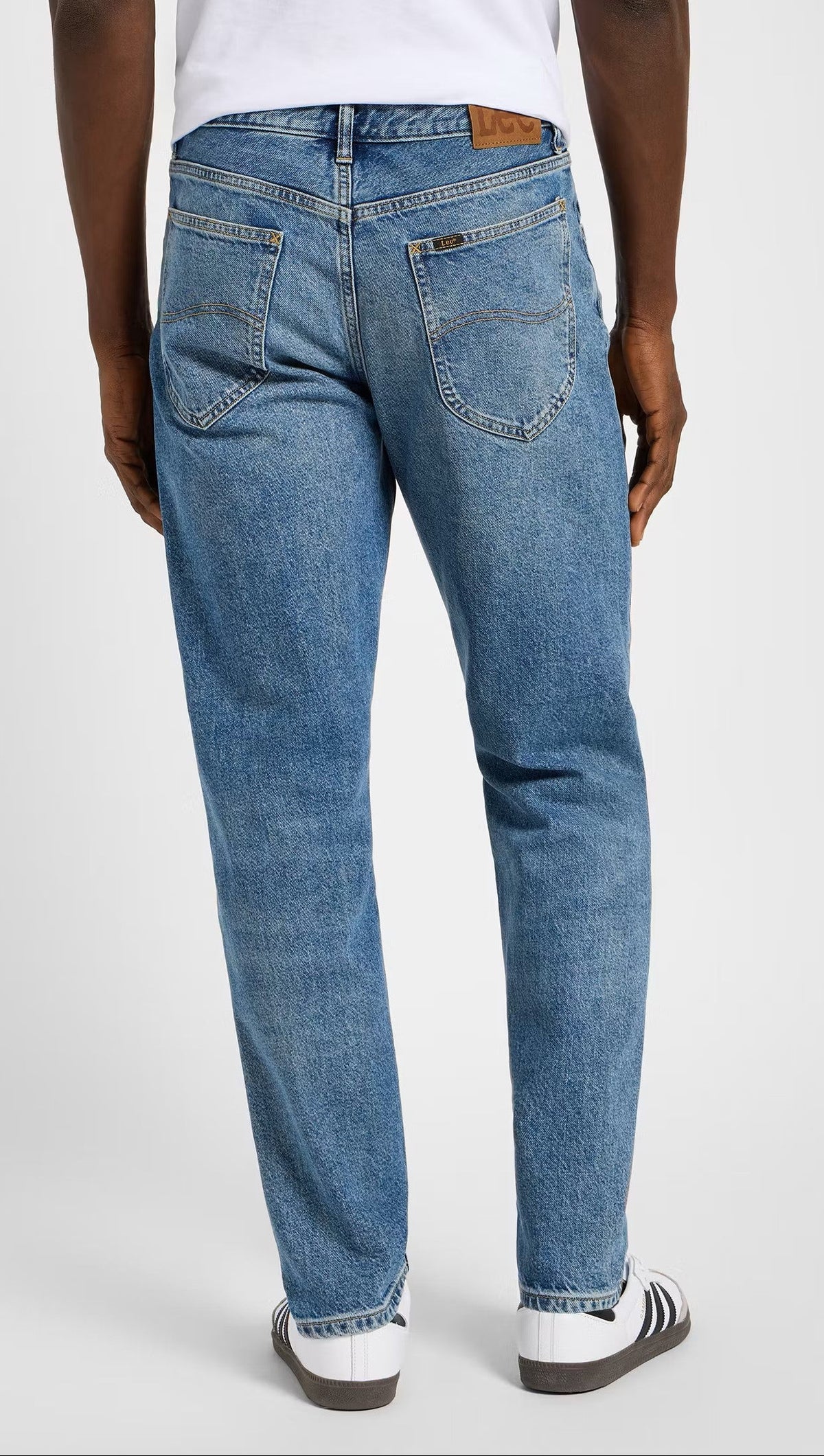 Lee Oscar Relaxed Jeans, Hellblau verwaschen "Northbound"
