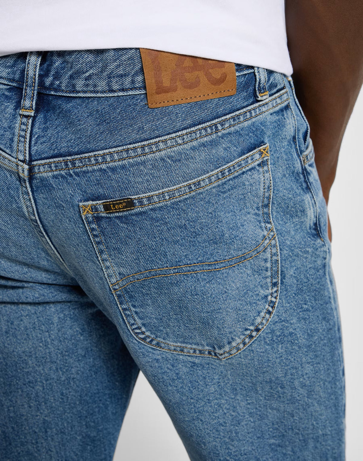 Lee Oscar Relaxed Jeans, Hellblau verwaschen "Northbound"