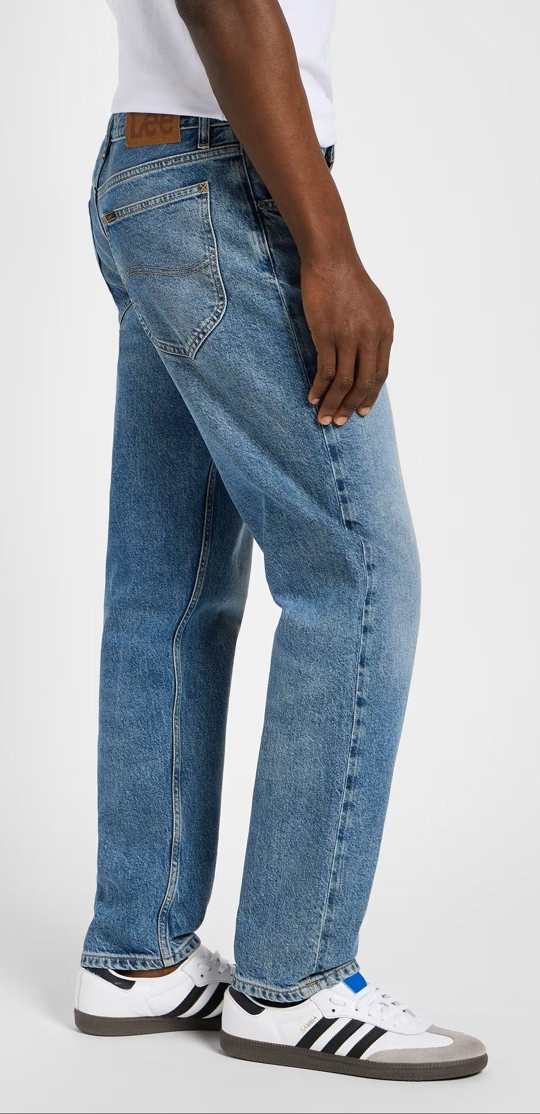 Lee Oscar Relaxed Jeans, Hellblau verwaschen "Northbound"