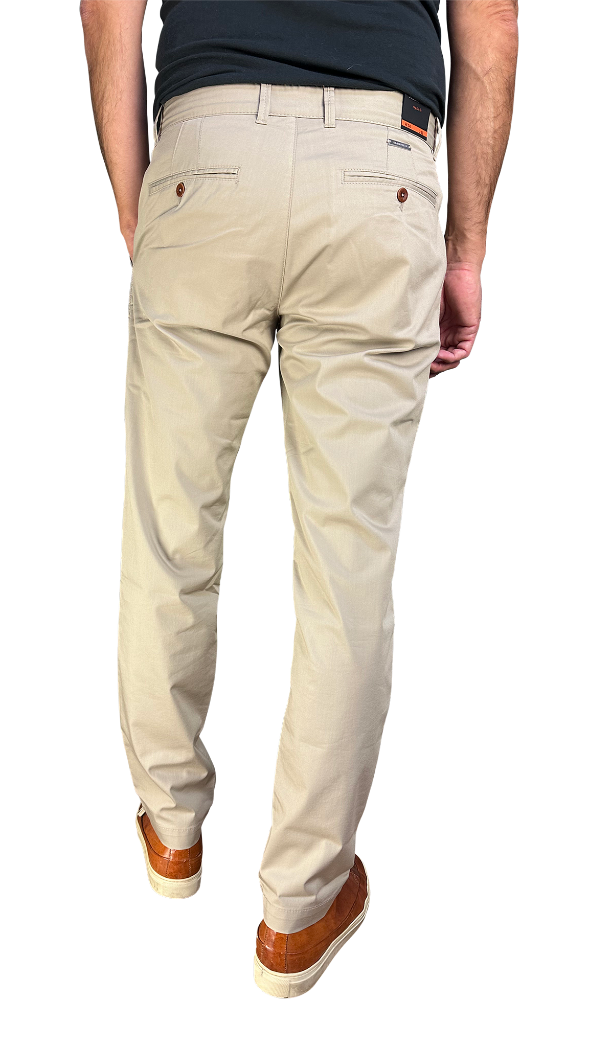 Alberto LOU Chino Gabardine Ceramica, Beige