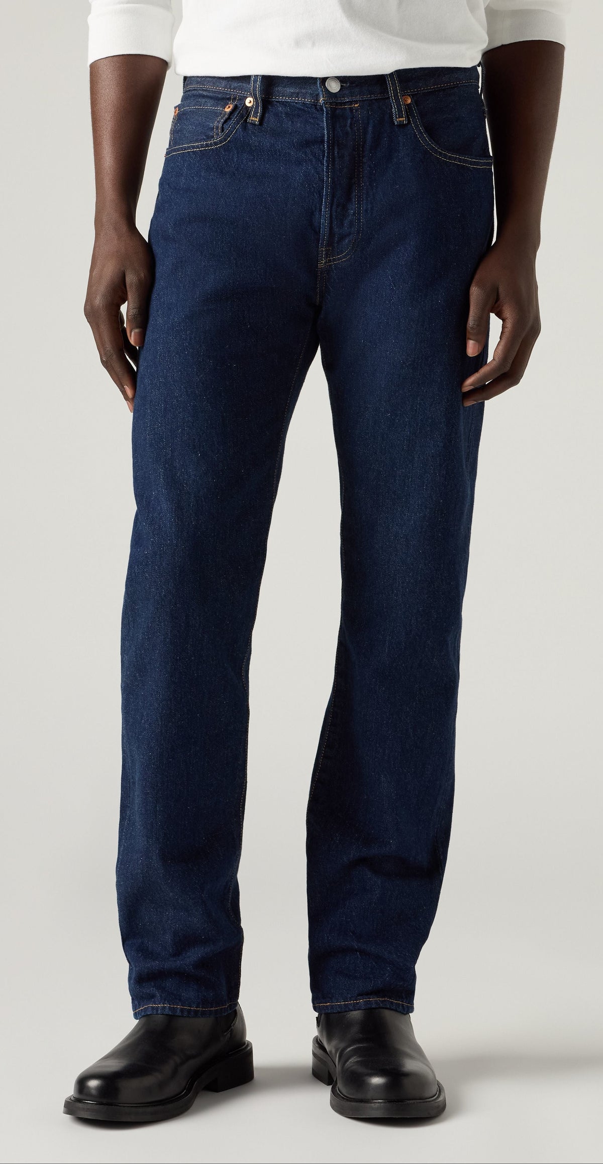 Levi's® 501® Original Jeans, dunkelblau uni "Onewash" 100% Baumwolle