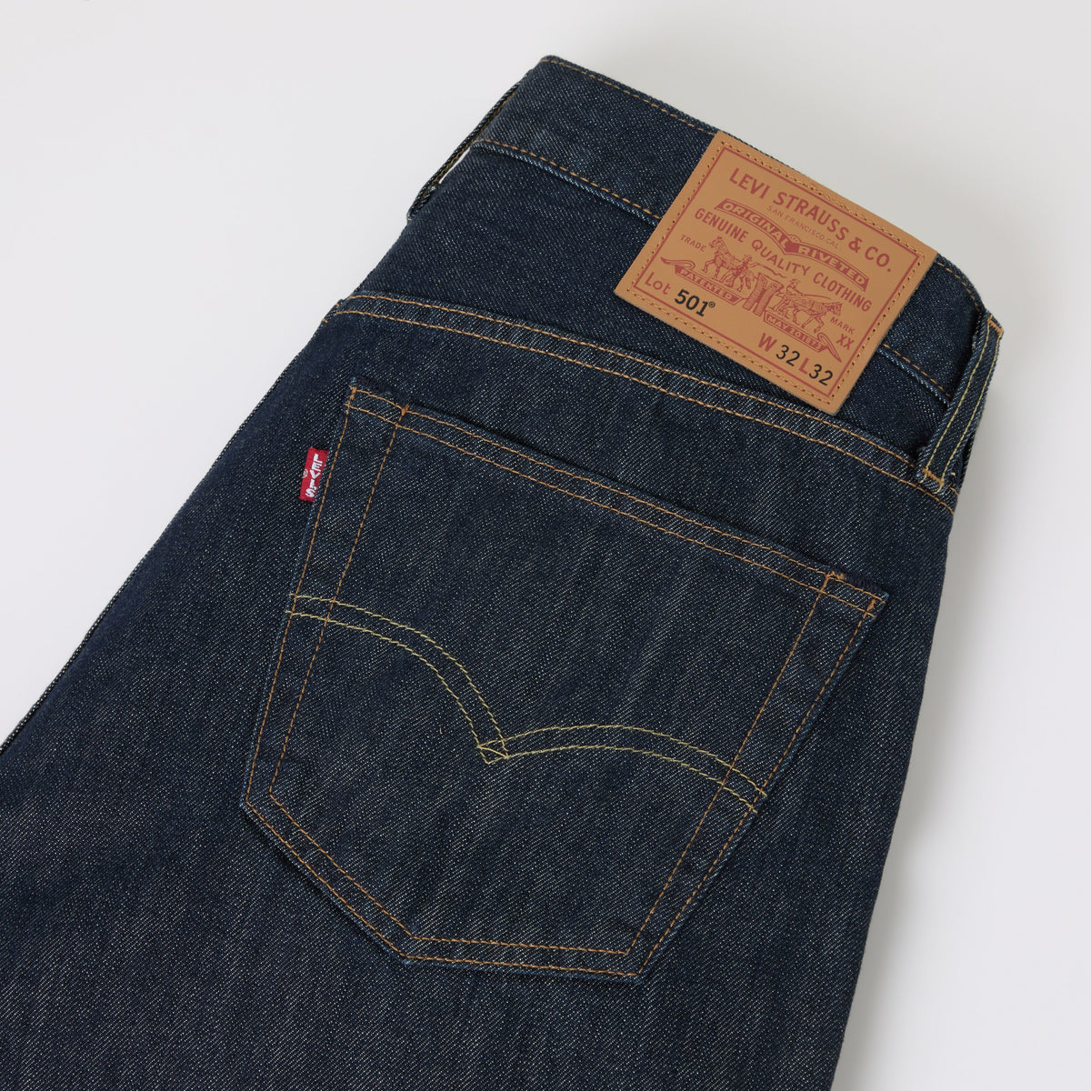 Levi's® 501® Original Jeans, Dunkelblau-Anthracite Uni "Marlon" 100% Baumwolle