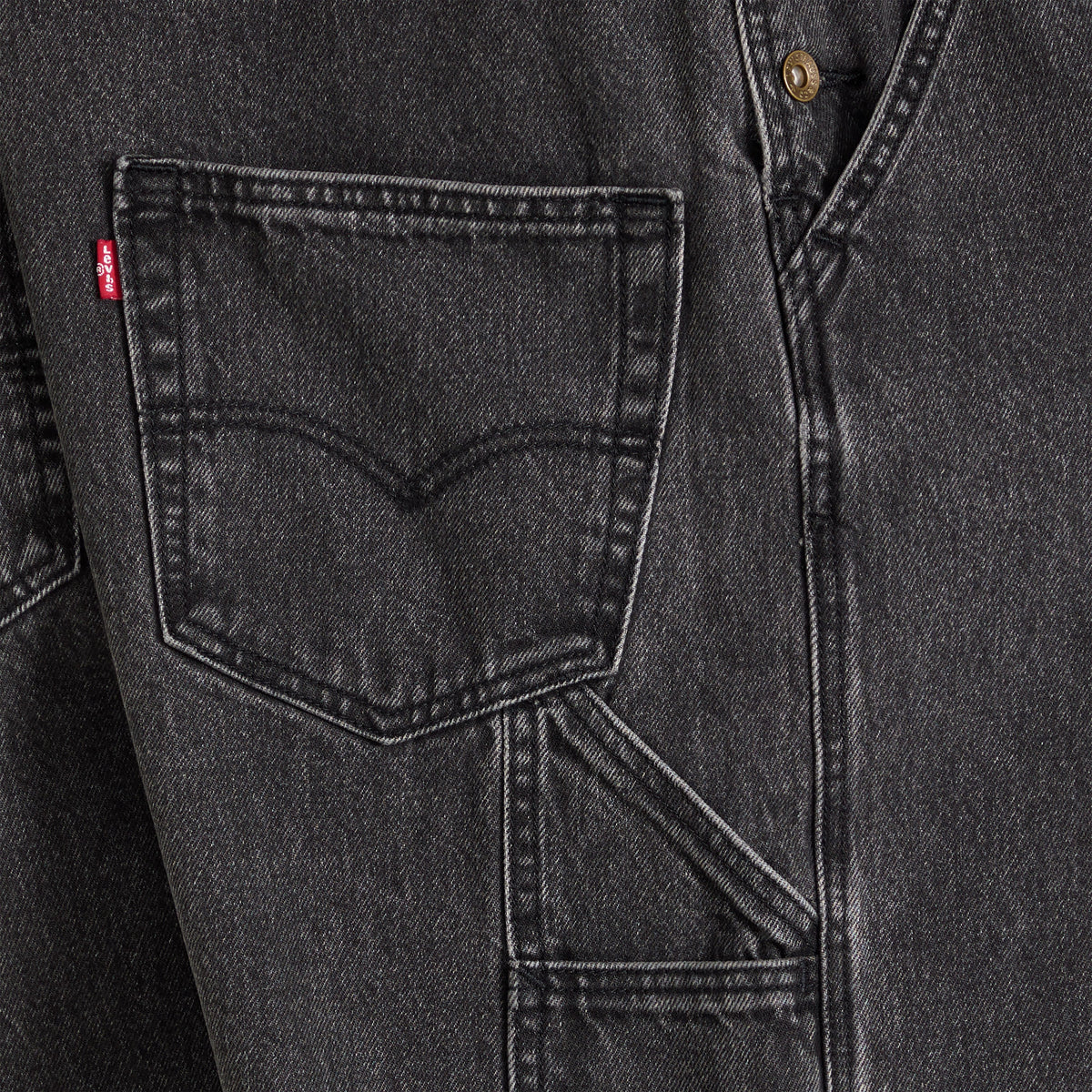 Levi's® Workwear Overall - Dunkelgrau, "Darkly Wash Overall"