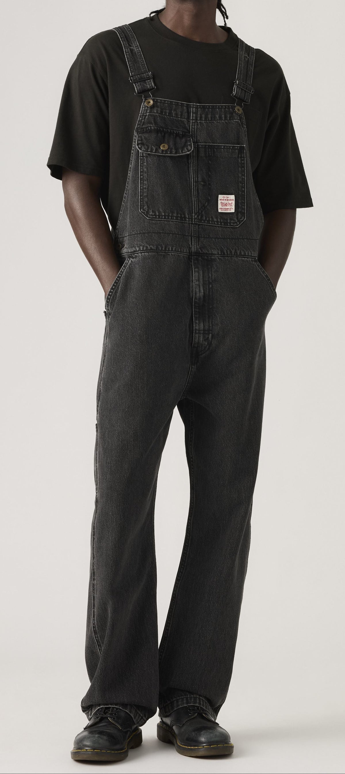 Levi's® Workwear Overall - Dunkelgrau, "Darkly Wash Overall"