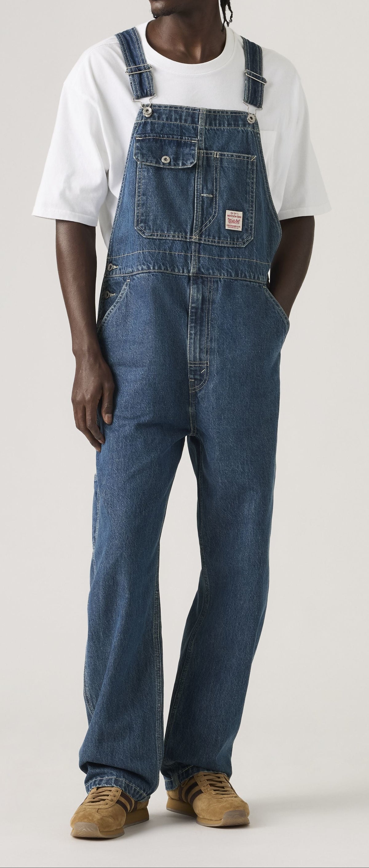 Levi's® Workwear Overall - Mittelblau "Get Involved"