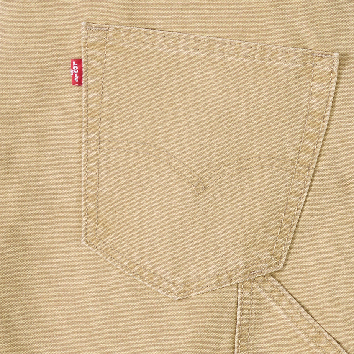 Levi's® Workwear Overall, Salopette Beige "Tiger's Eye Front Pocket"