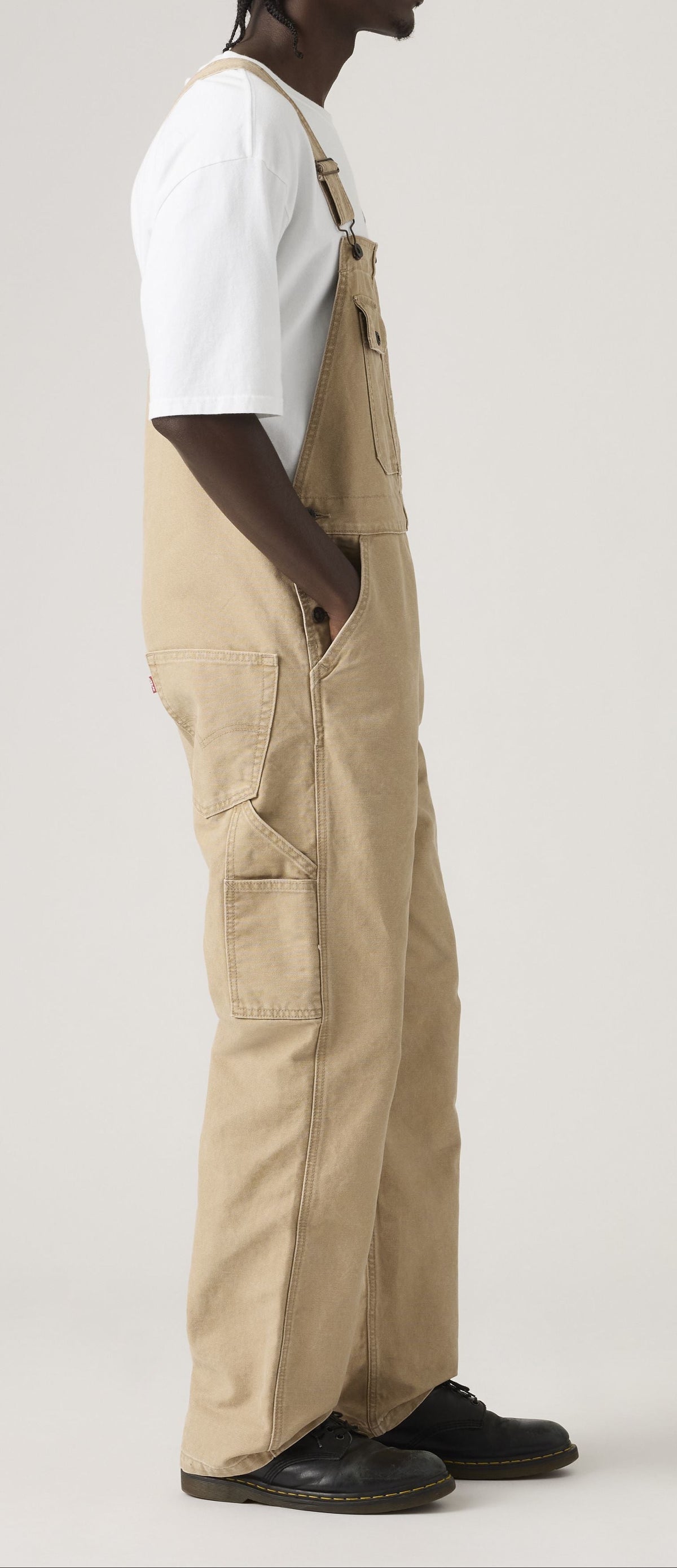 Levi's® Workwear Overall, Salopette Beige "Tiger's Eye Front Pocket"