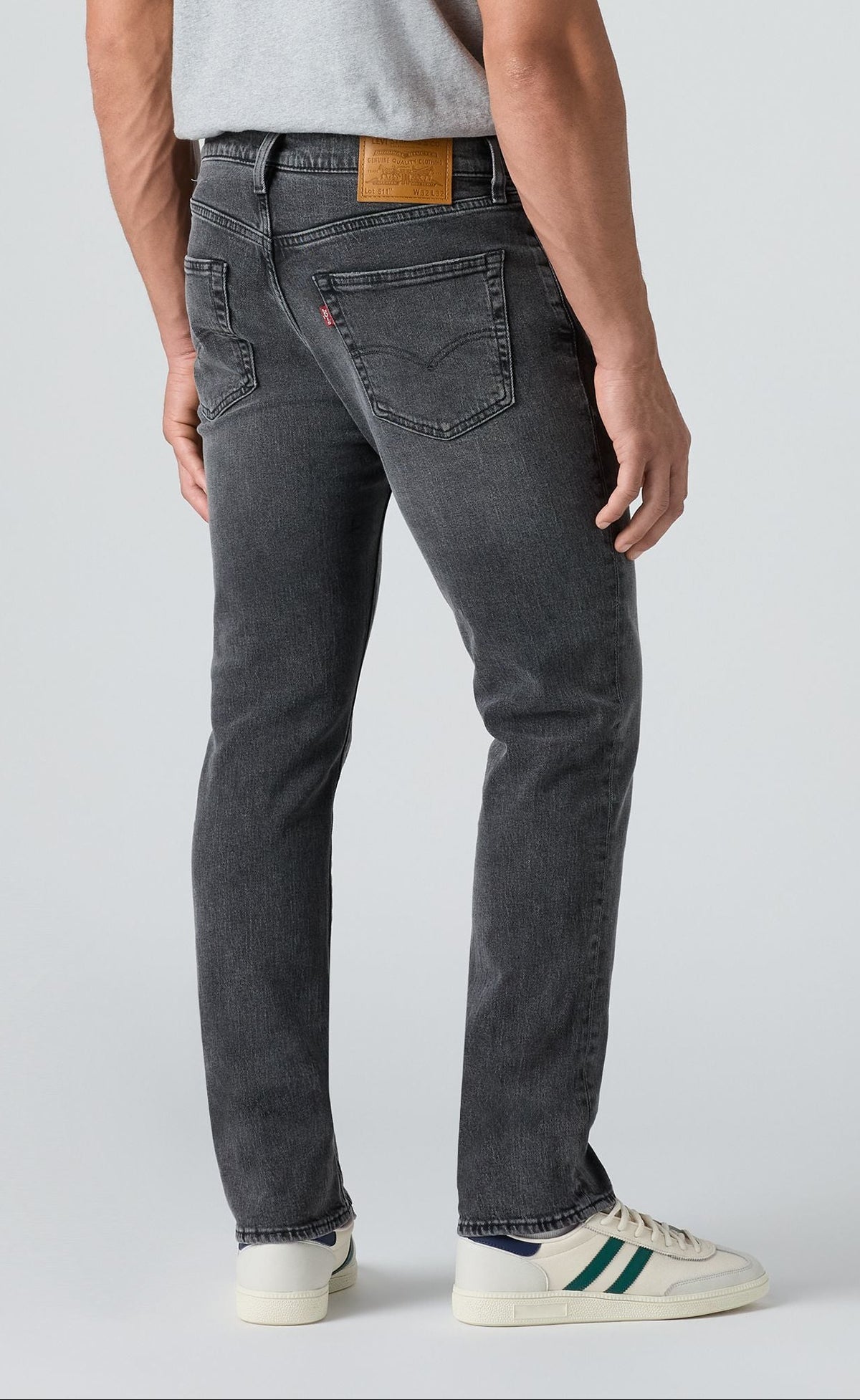 Levi's® 511™ Slim Jeans, Dunkelgrau dezent verwaschen "Dark Black Worn In"