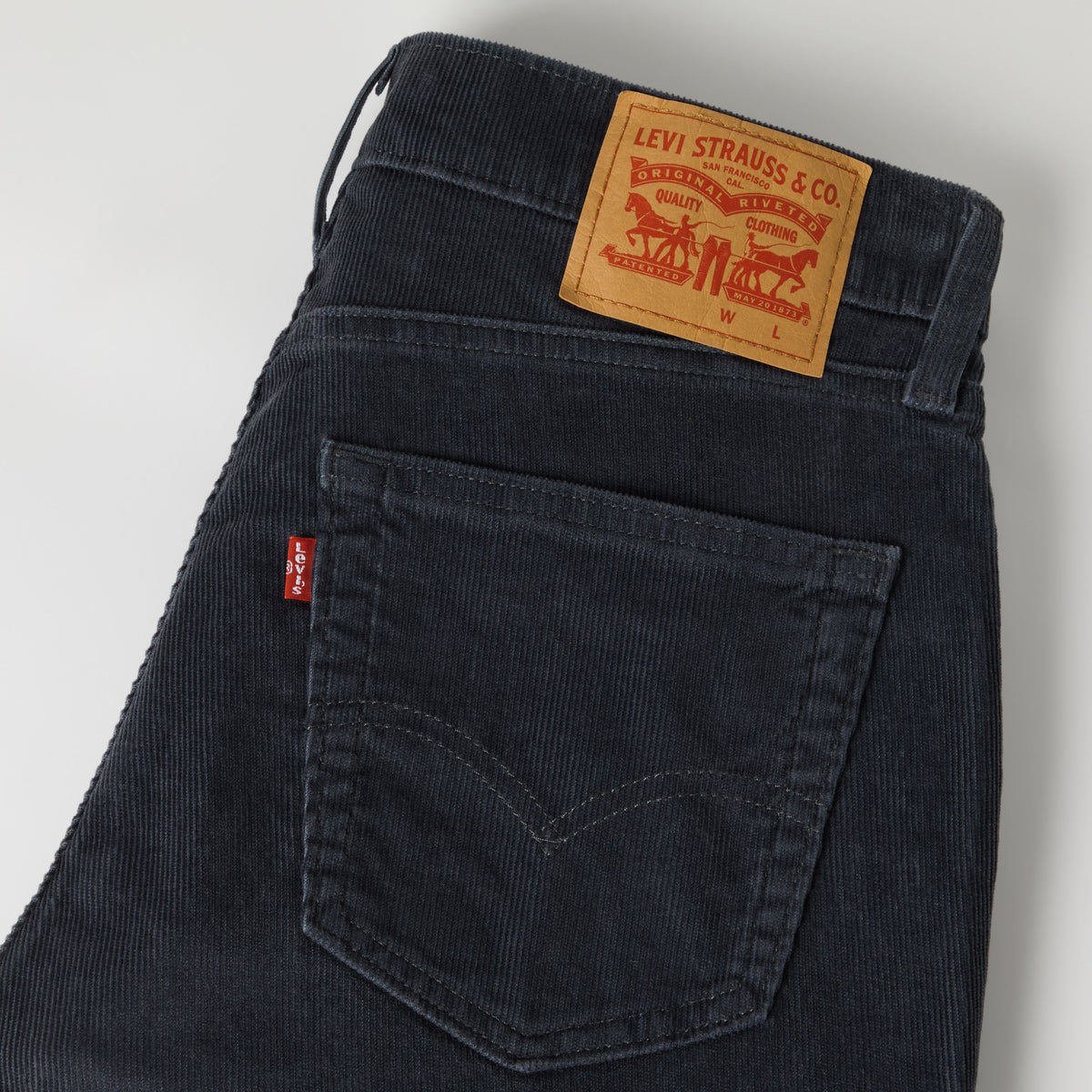 Levi's® 511™ Slim Jeans, Velours côtelé bleu foncé "Ebonys Cord"