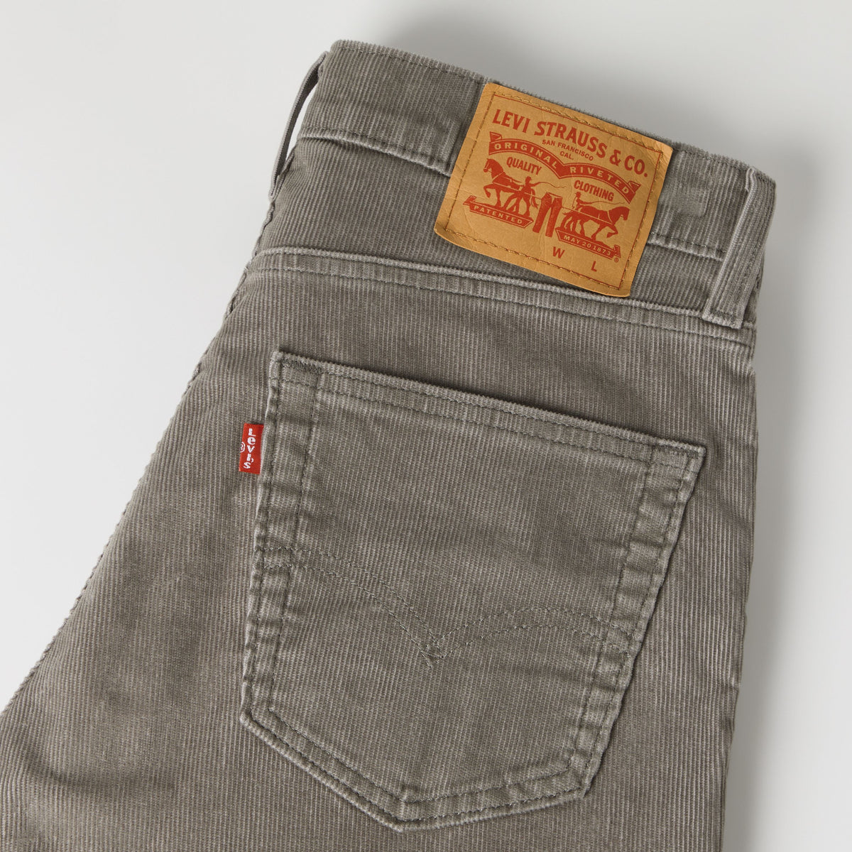 Levi's® 511™ Slim Jeans, Velours côtelé Beige-gris "Smokey Taupe Cord"