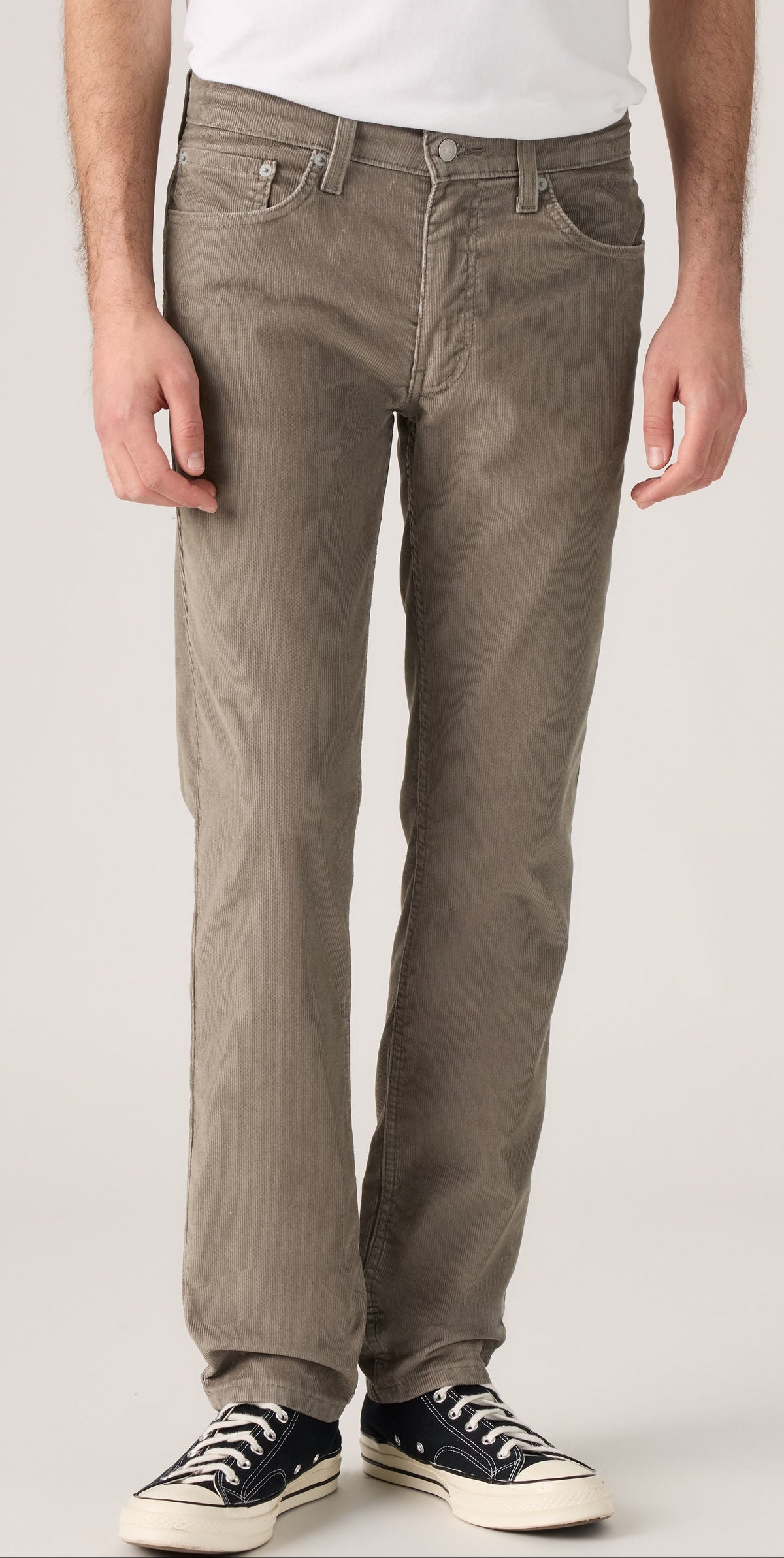 Levi's® 511™ Slim Jeans, Velours côtelé Beige-gris "Smokey Taupe Cord"