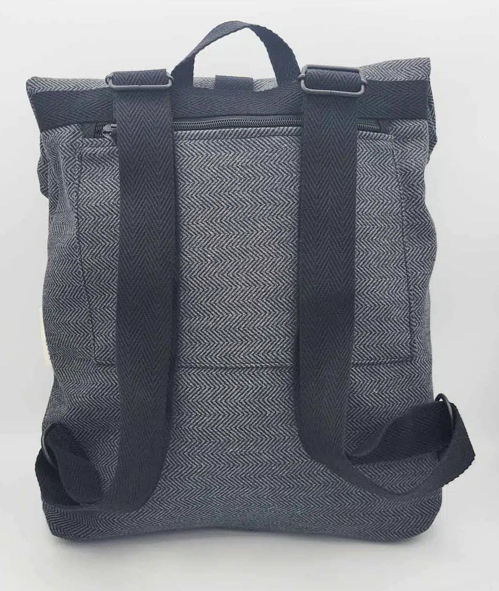 NUMON MOCHILA (SAC À DOS) ICONIC, ZIGZAG GREY