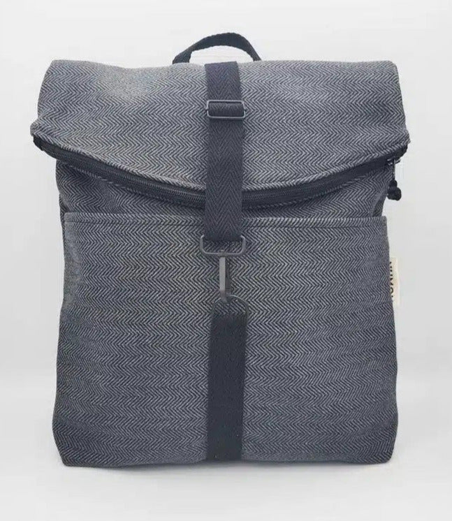 NUMON MOCHILA (SAC À DOS) ICONIC, ZIGZAG GREY