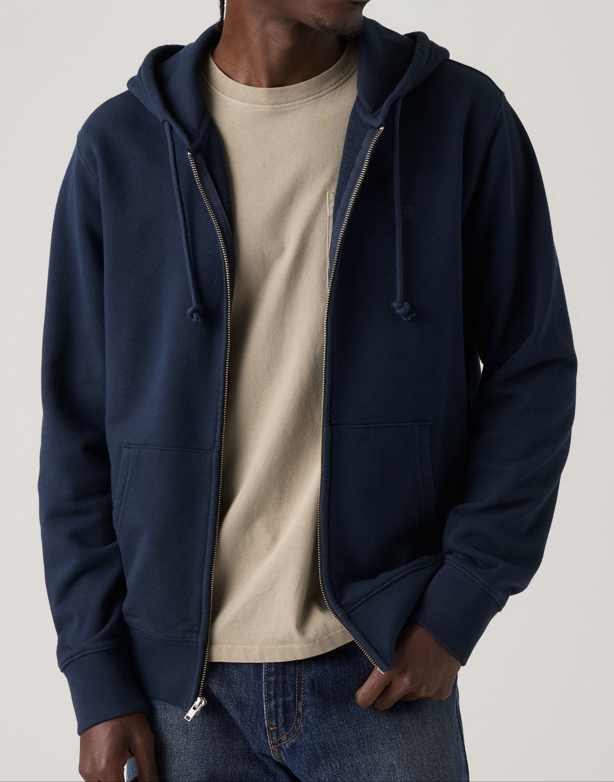 Levi's Original Zip Up, Dunkelblau "Navy Blazer"
